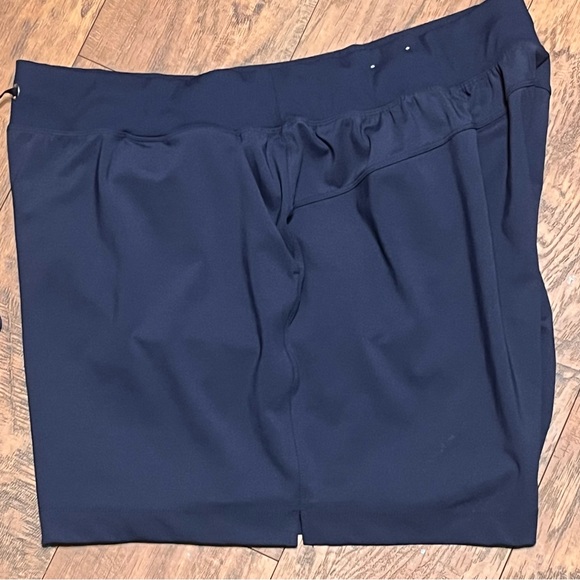 Livi Activewear Shorts Blue Elastic/ribbed wide waistband lined drawstring 22/24 - Picture 10 of 11
